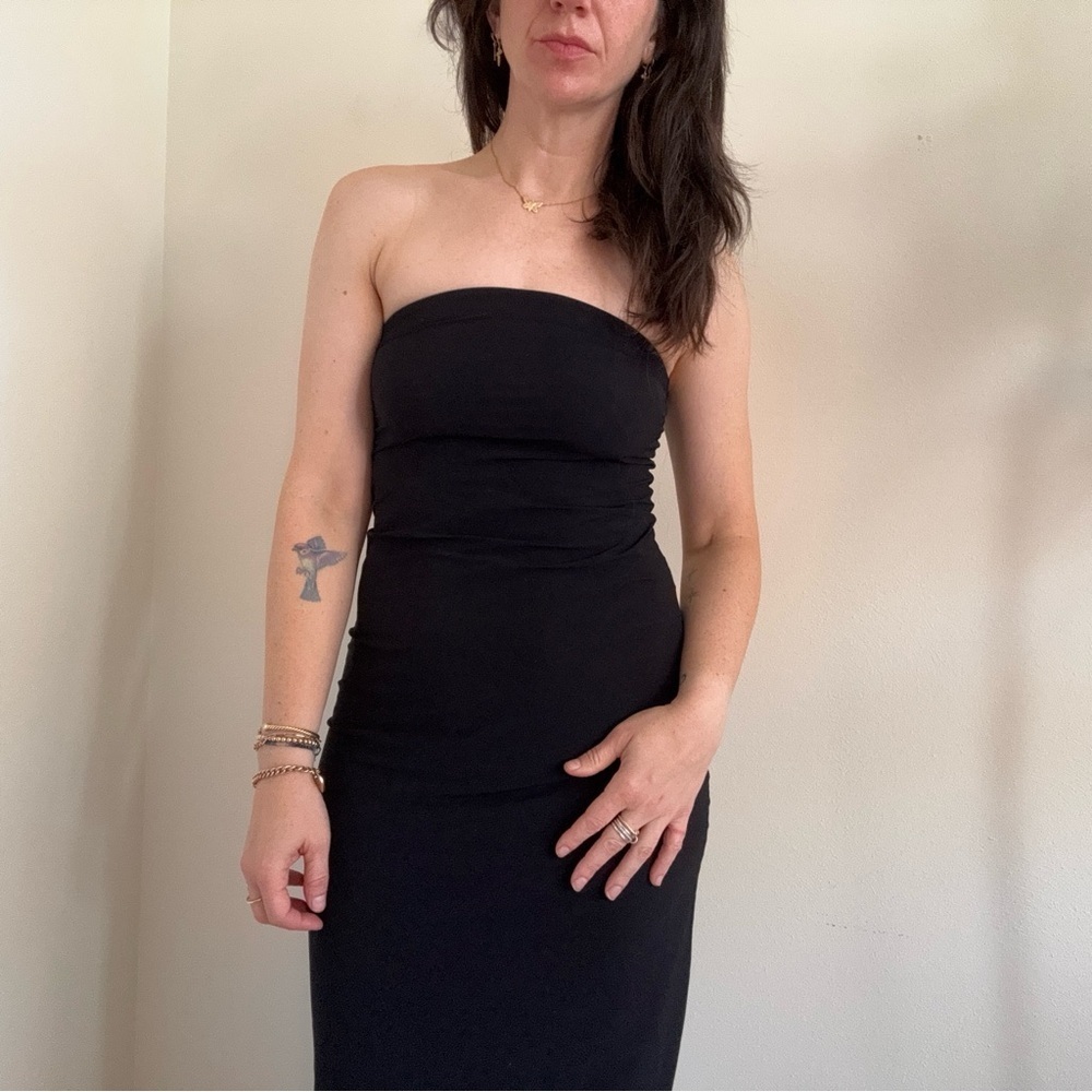 Commando Classic Black Strapless Dress